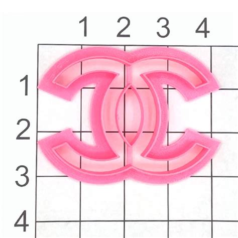 chanel fondant cutter uk|Chanel Logo Cutter .